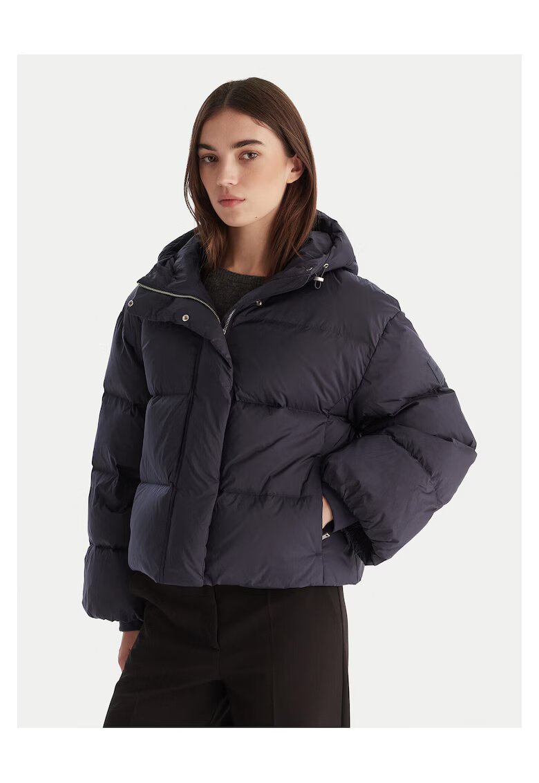 Calvin Klein Geaca de puf dama bleumarin - fabricata din material usor