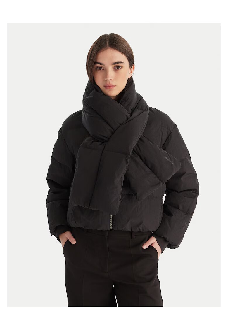 Calvin Klein Geaca de puf dama - negru