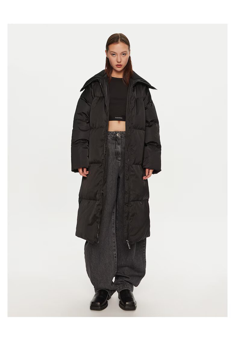 Calvin Klein Geaca de puf pentru femei negru