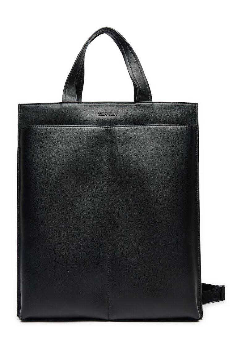Calvin Klein Geanta barbati - piele ecologica - neagra - universala