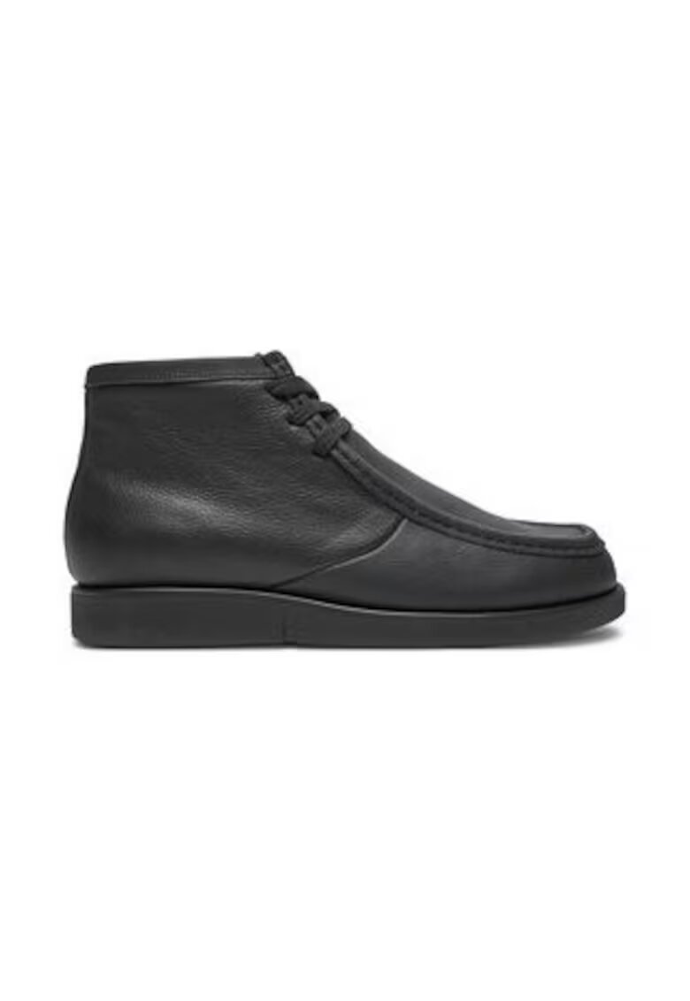 Calvin Klein Ghete barbatesti 304216190 piele naturala - negru