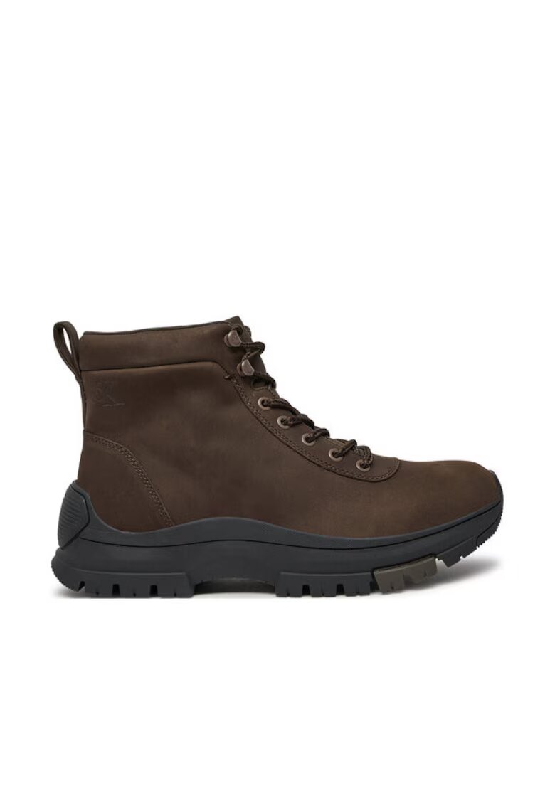 Calvin Klein Ghete barbatesti - 304224034 piele naturala - maro