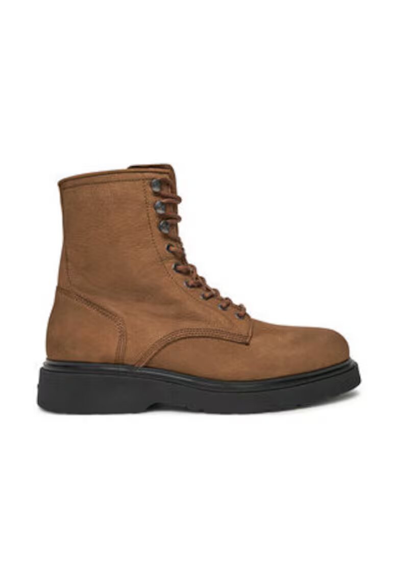 Calvin Klein Ghete barbatesti - piele naturala - maro -