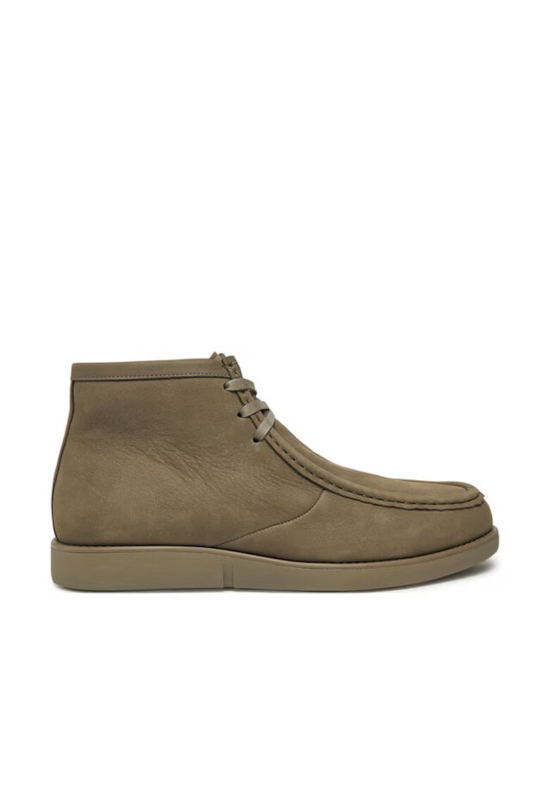 Calvin Klein Ghete piele naturala bej - Bej