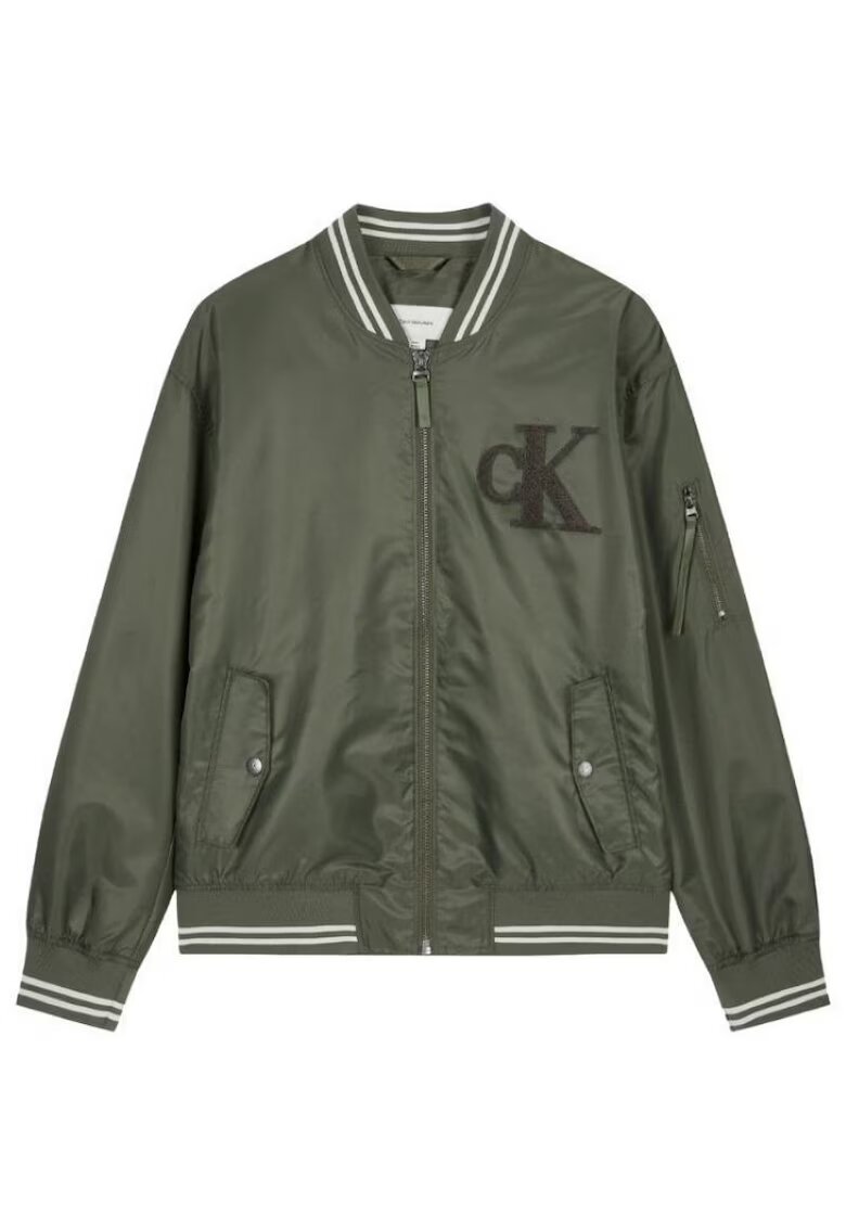 Calvin Klein Jacheta LS JEANS TIPPED HERO BOMBER-LV04RD524G-LDY