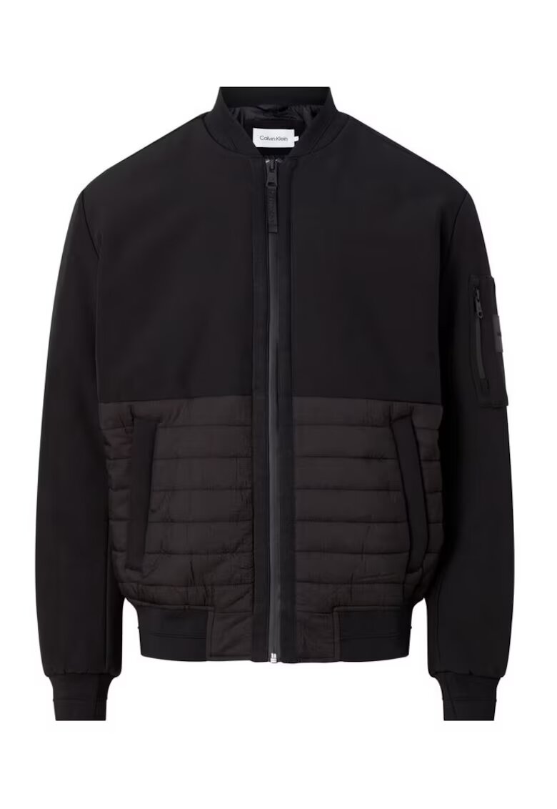 Calvin Klein Jacheta - Poliamida - Negru - Negru