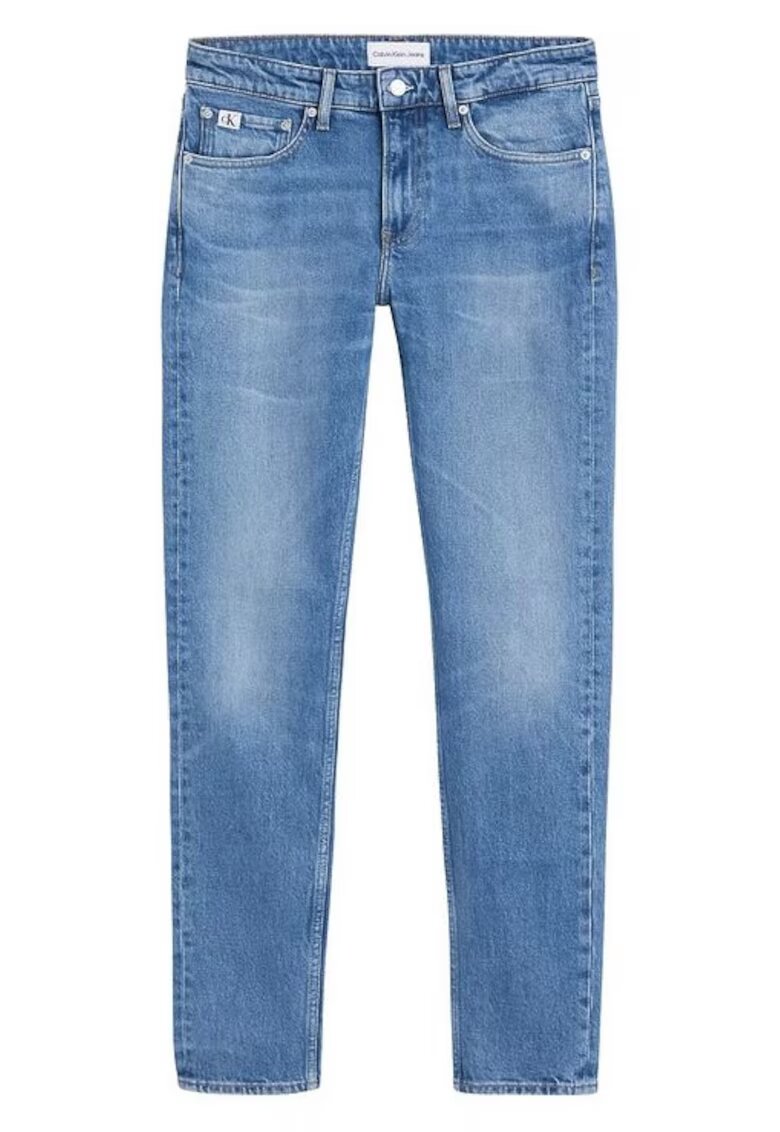 Calvin Klein Jeans Blugi cu aspect decolorat Slim Taper