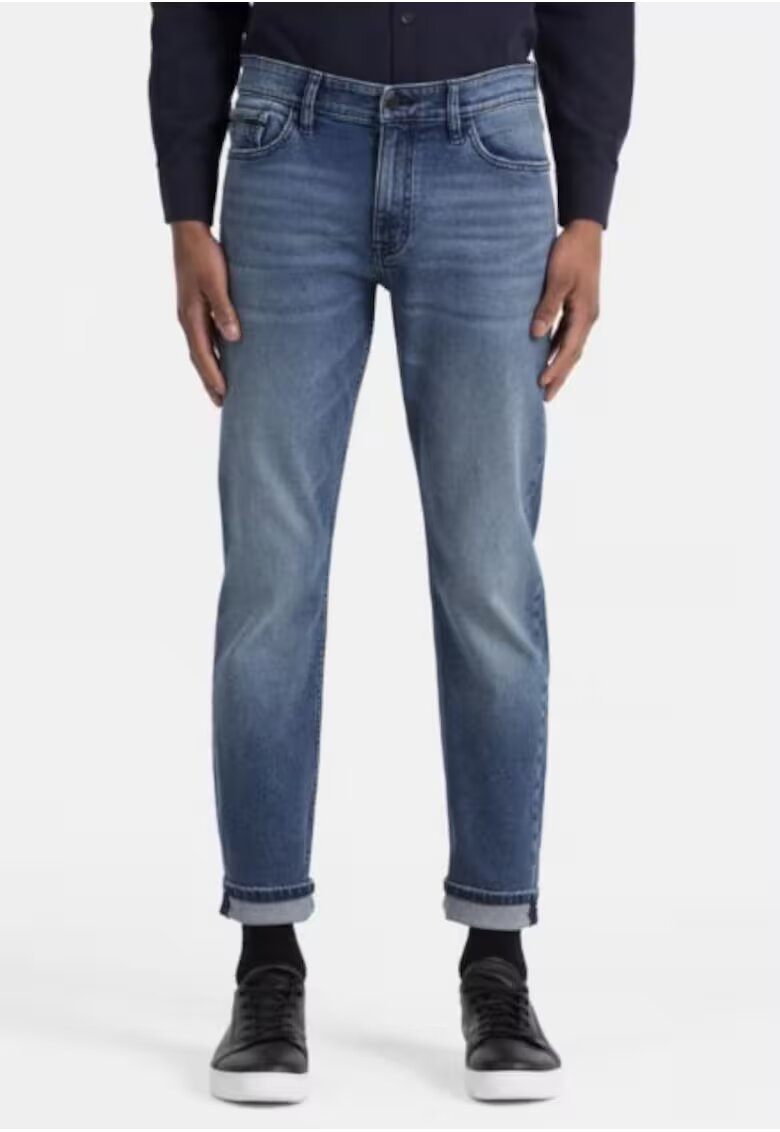 Calvin Klein Jeans Blugi cu talie medie -