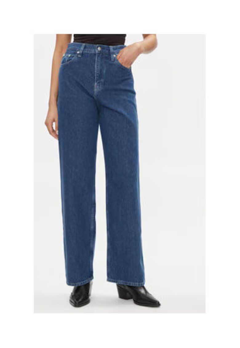 Calvin Klein Jeans Blugi dama - bumbac - albastru -