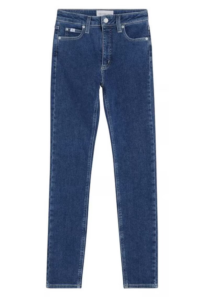 Calvin Klein Jeans Blugi dama - Bumbac - Bleumarin - Bleumarin