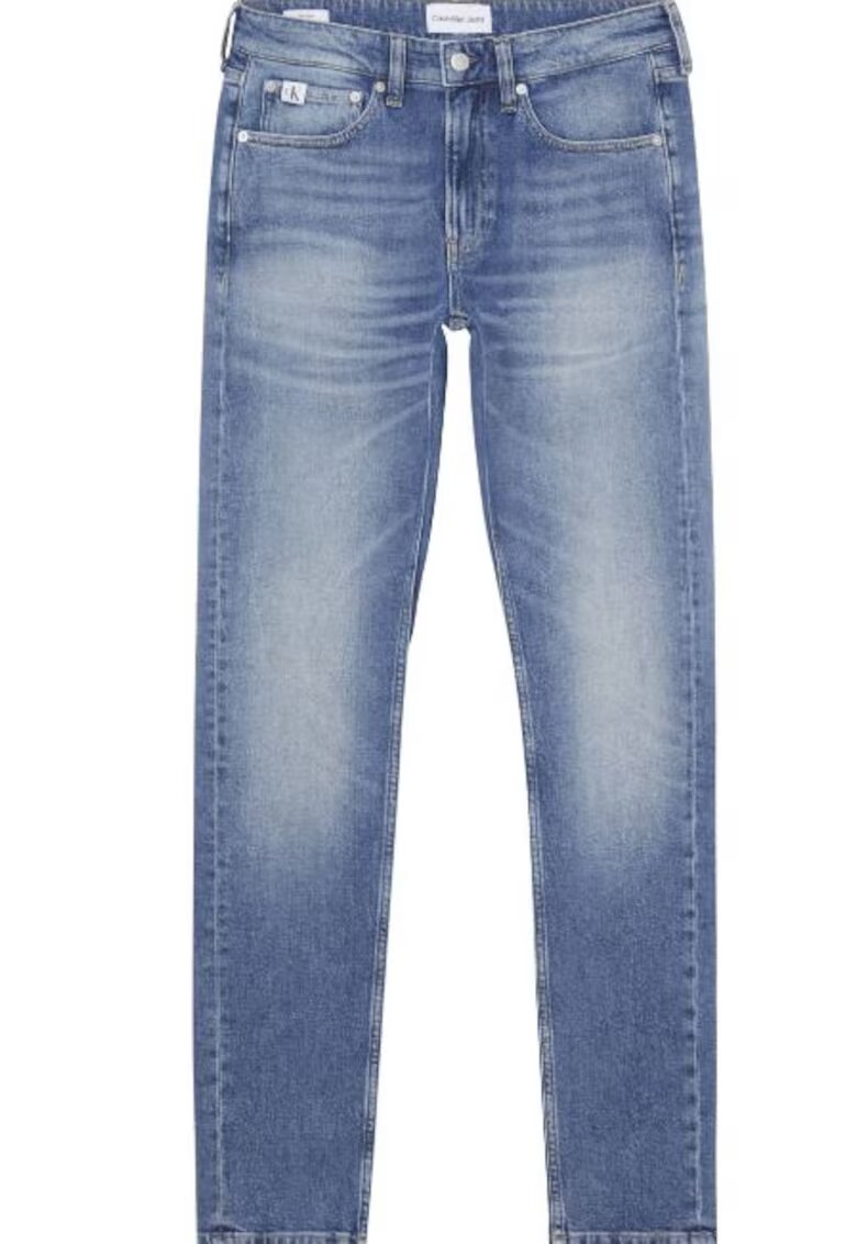 Calvin Klein Jeans Blugi regular fit cu talie medie -