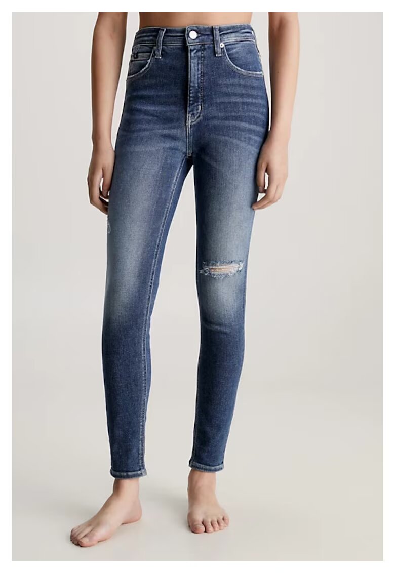 Calvin Klein Jeans Blugi skinny cu talie inalta J20J221842 1BJ -