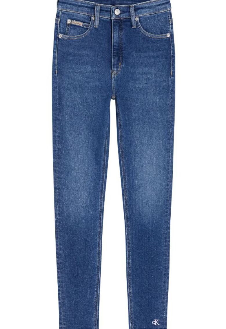 Calvin Klein Jeans Blugi super skinny cu talie inalta -