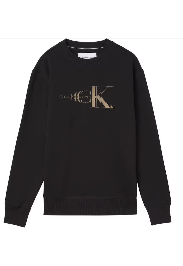 Calvin Klein Jeans Bluza barbati - Bumbac/Poliester`` - Negru