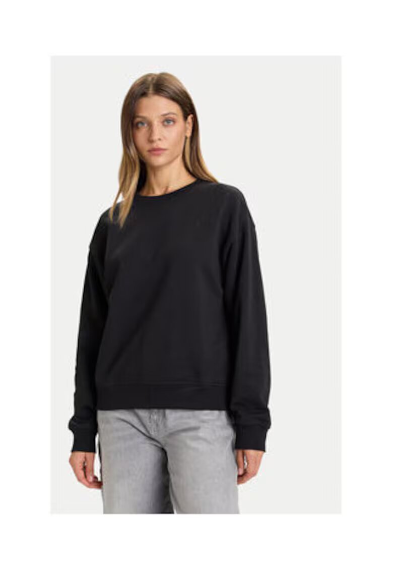 Calvin Klein Jeans Bluza Dama - Negru - 86% bumbac - 14% poliester -