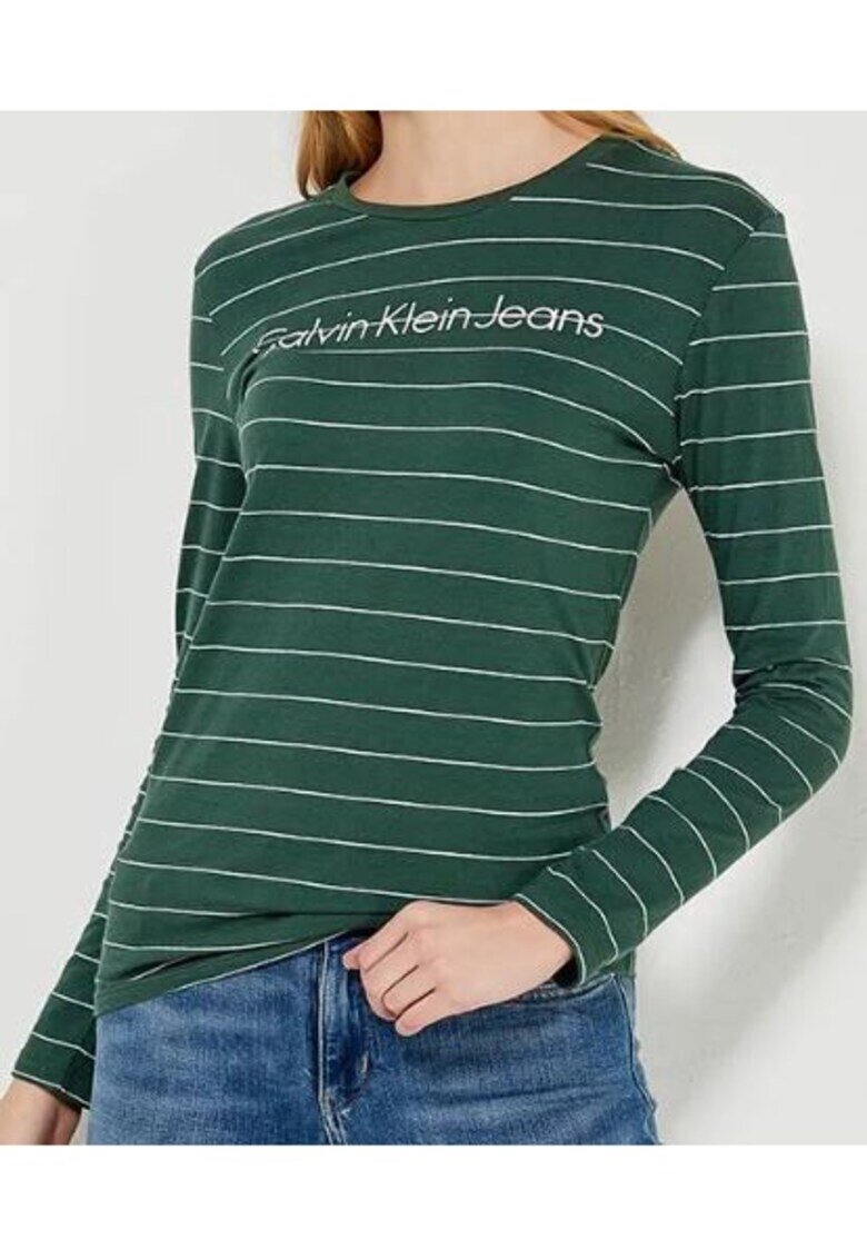 Calvin Klein Jeans Bluza slim fit din bumbac -