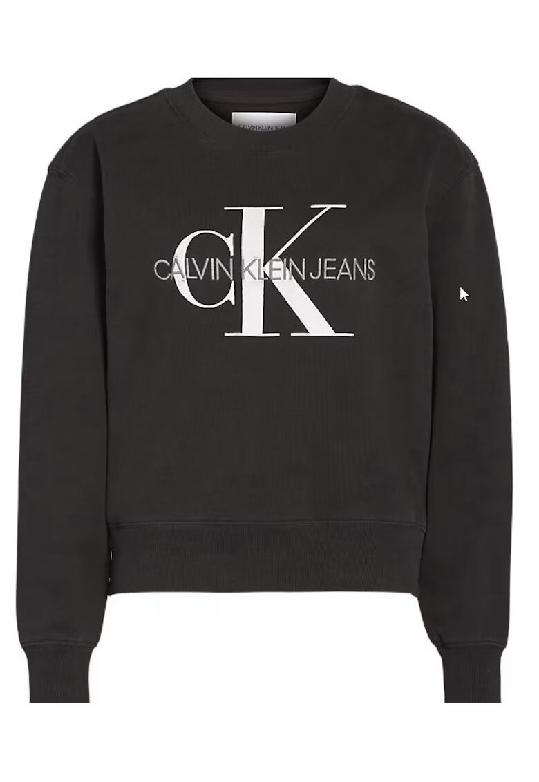 Calvin Klein Jeans Bluzon cu logo supradimensionat -