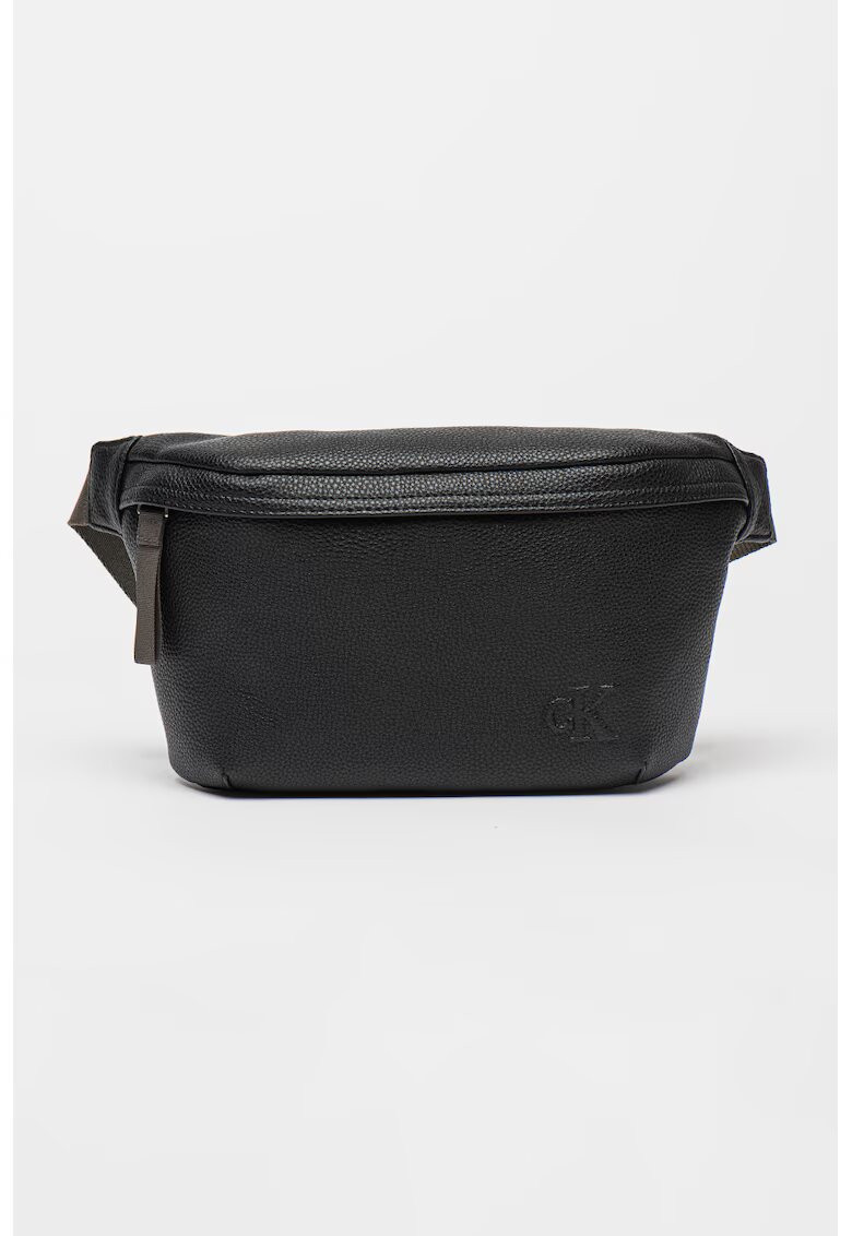 Calvin Klein Jeans Borseta din piele ecologica Young Interesting - Negru