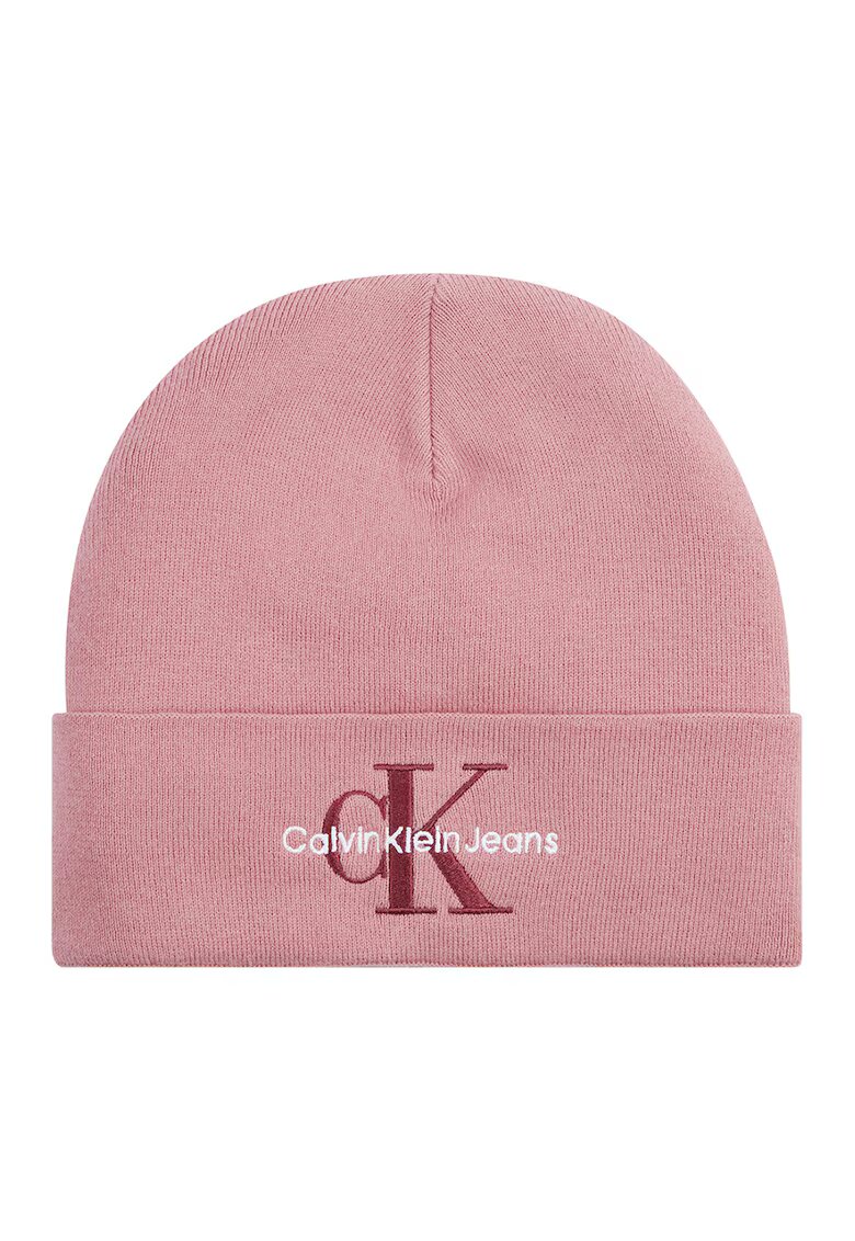 Calvin Klein Jeans Caciula din bumbac organic cu broderie logo