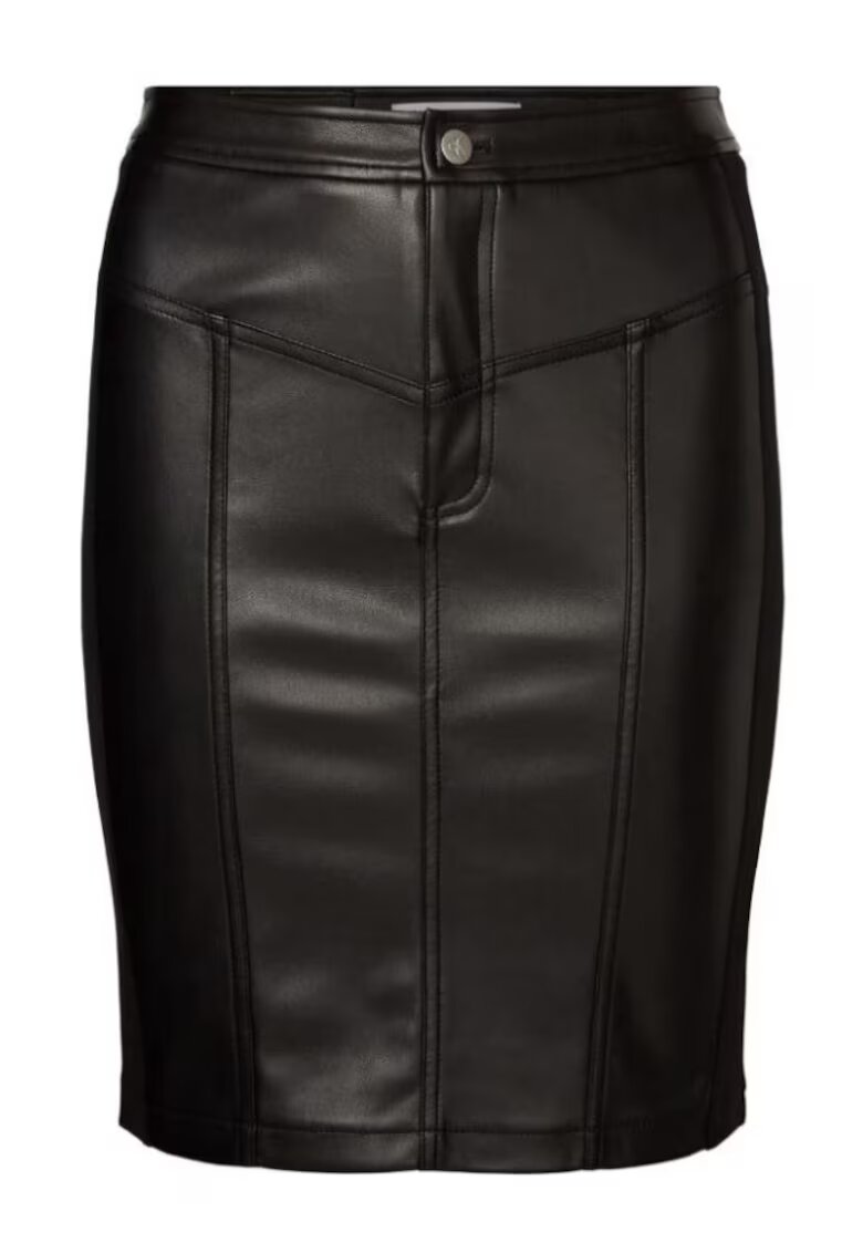 Calvin Klein Jeans Fusta din piele ecologica J20J214186 -