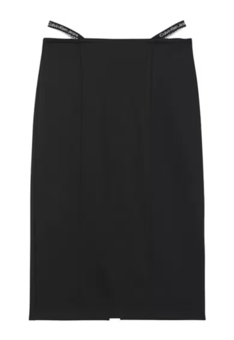 Calvin Klein Jeans Fusta - negru1`2 - Negru