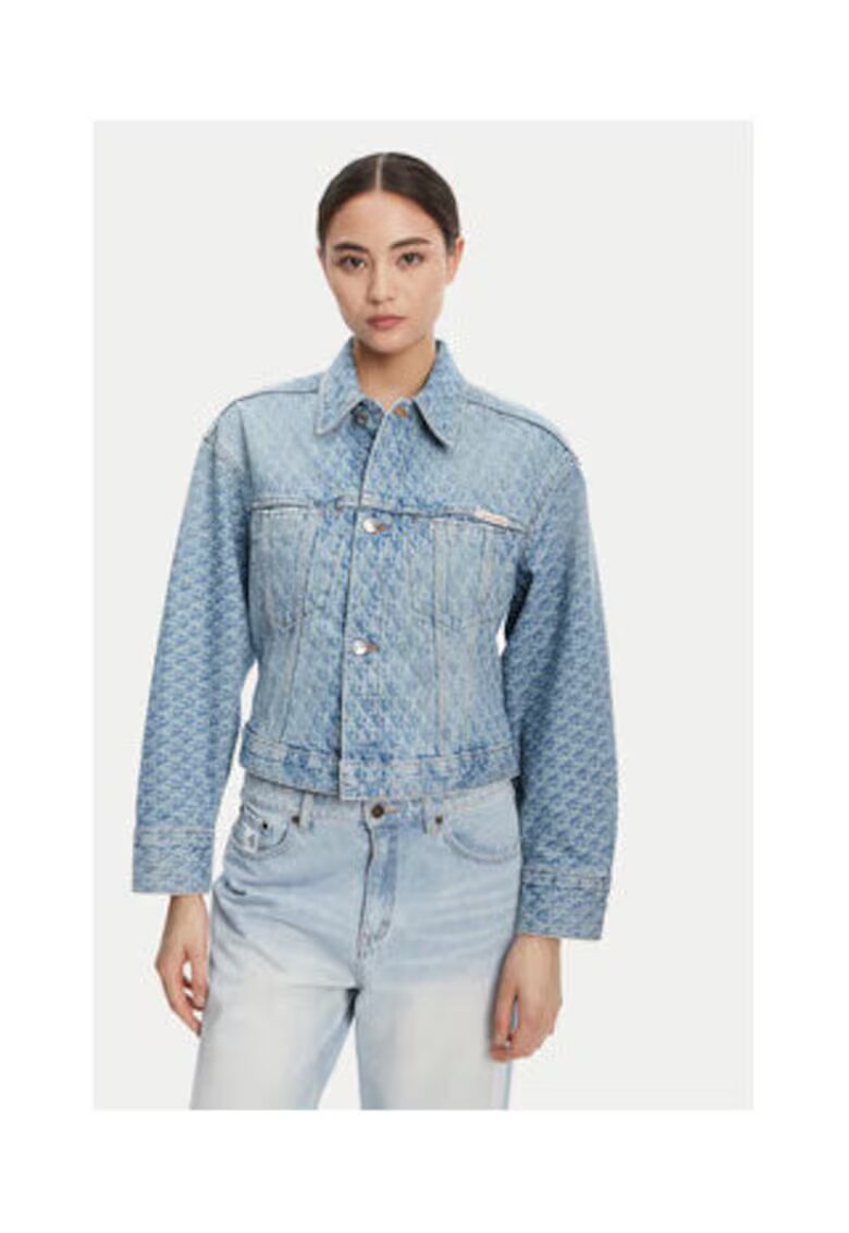 Calvin Klein Jeans Geaca albastră - Albastru