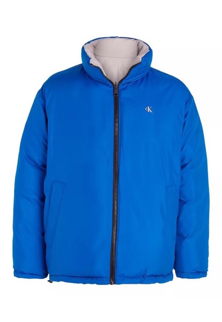 Calvin Klein Jeans Geaca barbati - Poliester - Albastru - Albastru