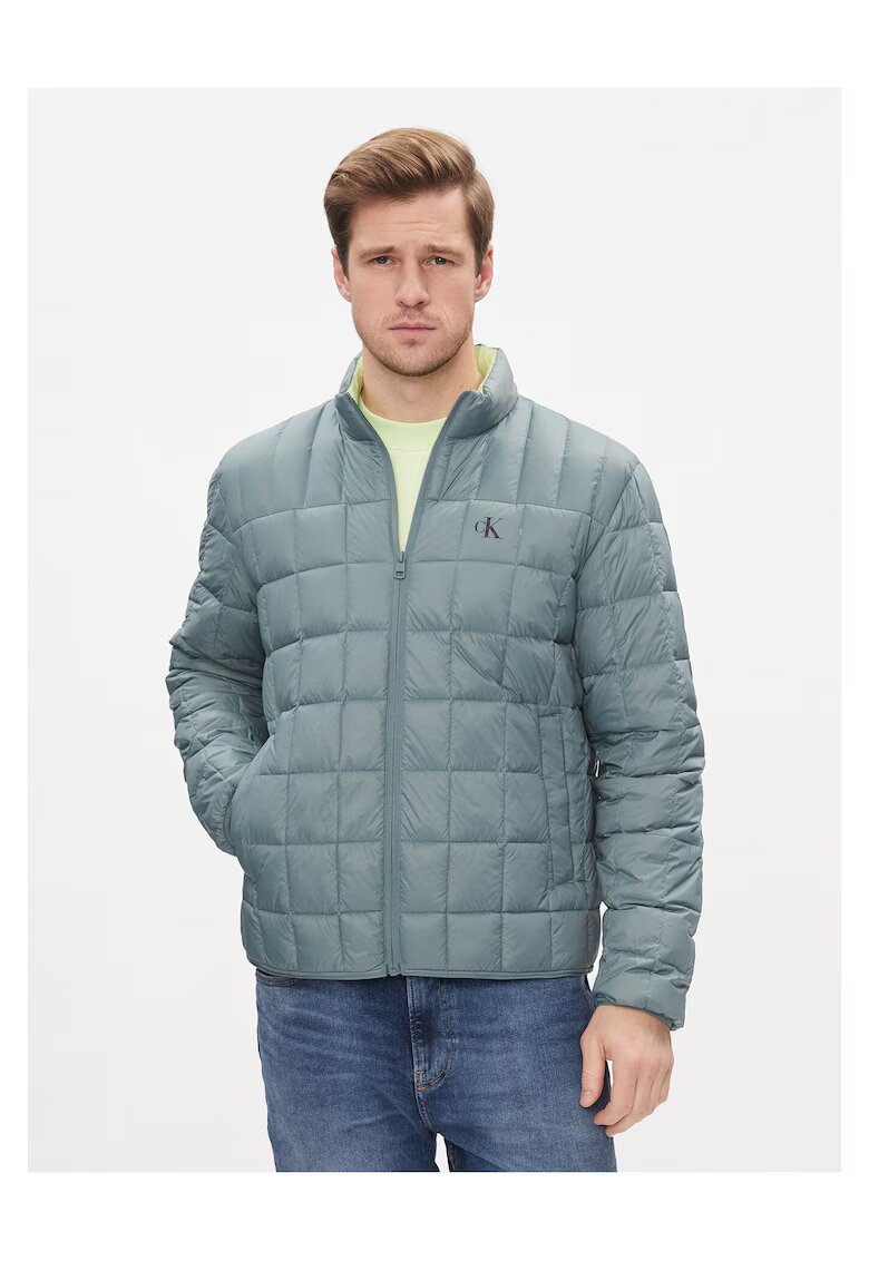 Calvin Klein Jeans Geaca barbati puf - granat