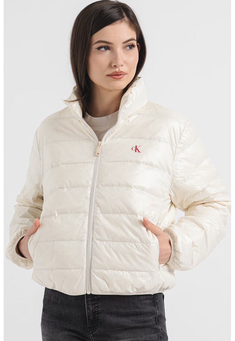 Calvin Klein Jeans Geaca cu vatelina - Crem
