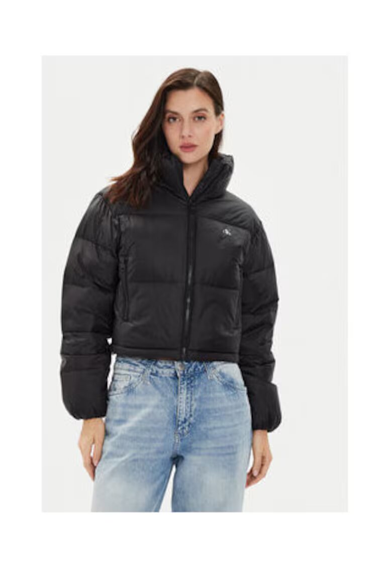 Calvin Klein Jeans Geaca dama nylon - negru -