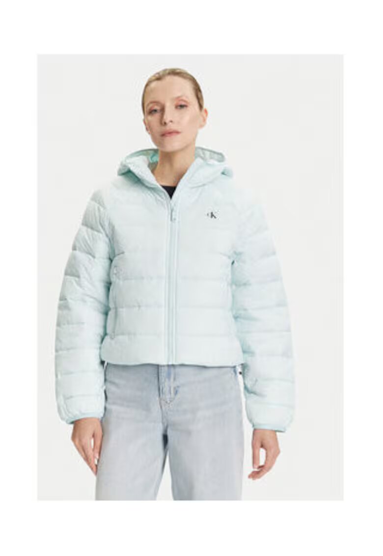 Calvin Klein Jeans Geaca de tranzitie dama - albastru - nylon - Albastru