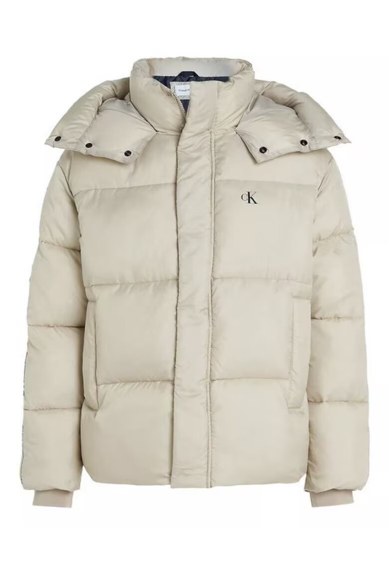 Calvin Klein Jeans Geaca matlasata cu gluga -