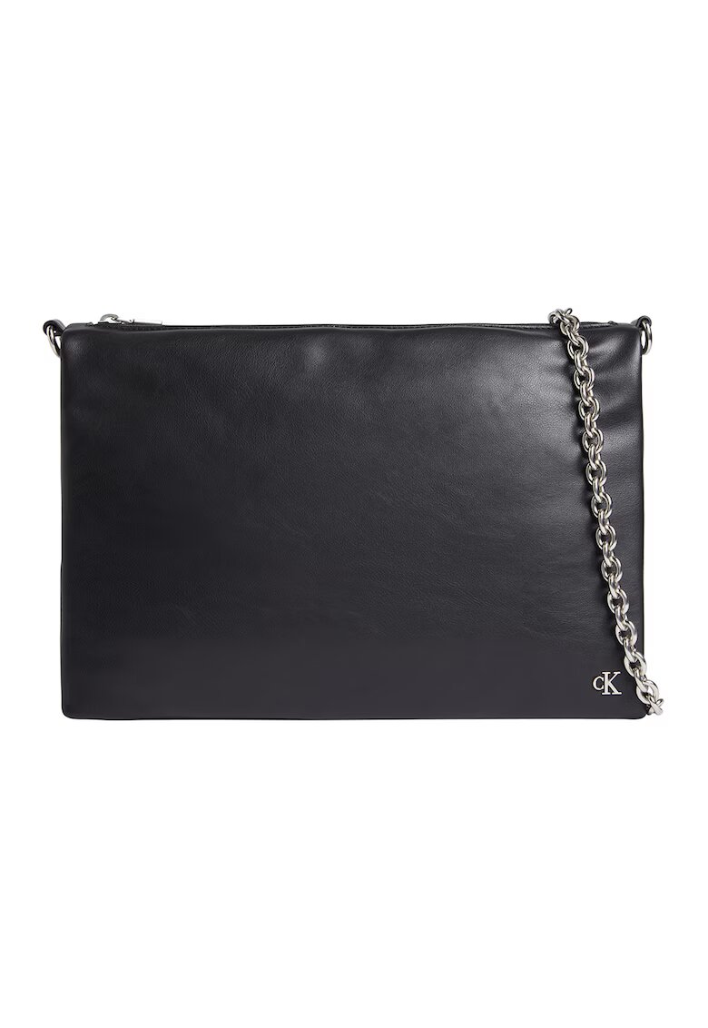 Calvin Klein Jeans Geanta cu bareta lant Micro Mono - Negru