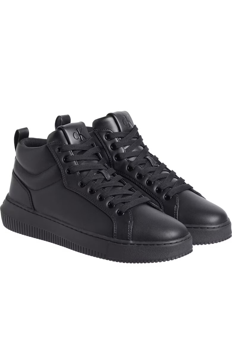 Calvin Klein Jeans Ghete barbati - casual - piele naturala - negru