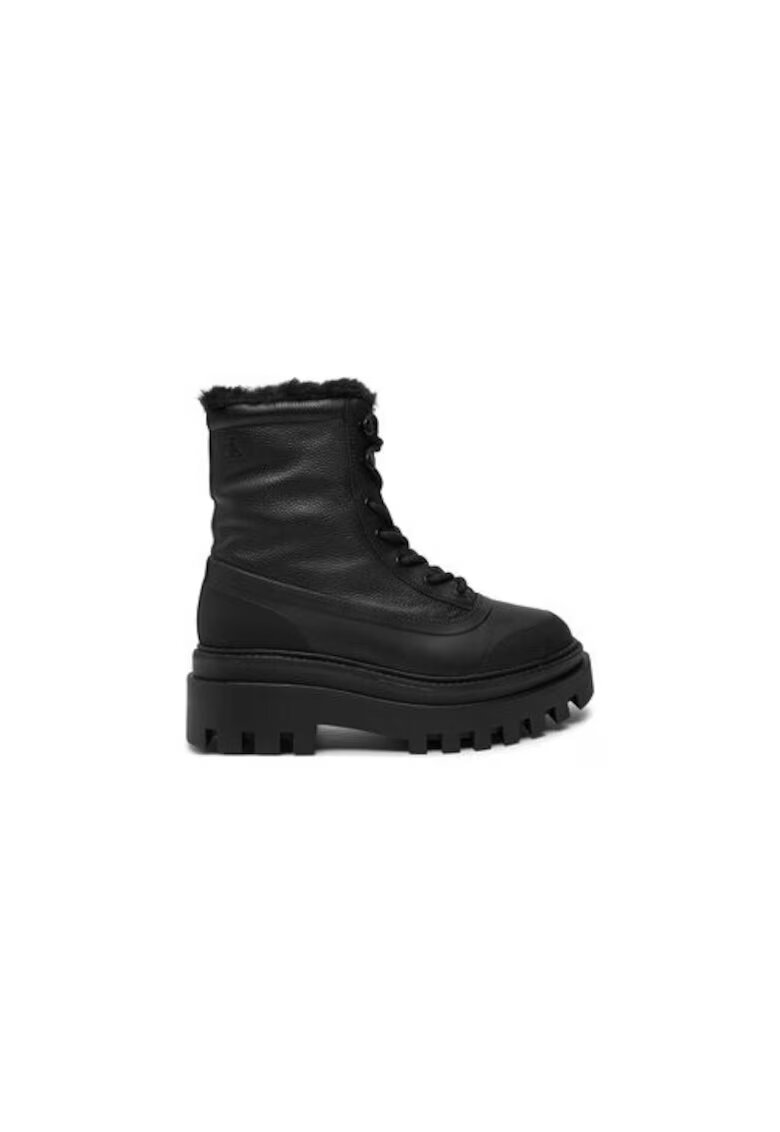 Calvin Klein Jeans Ghete dama - 304228179 - piele naturala - negru