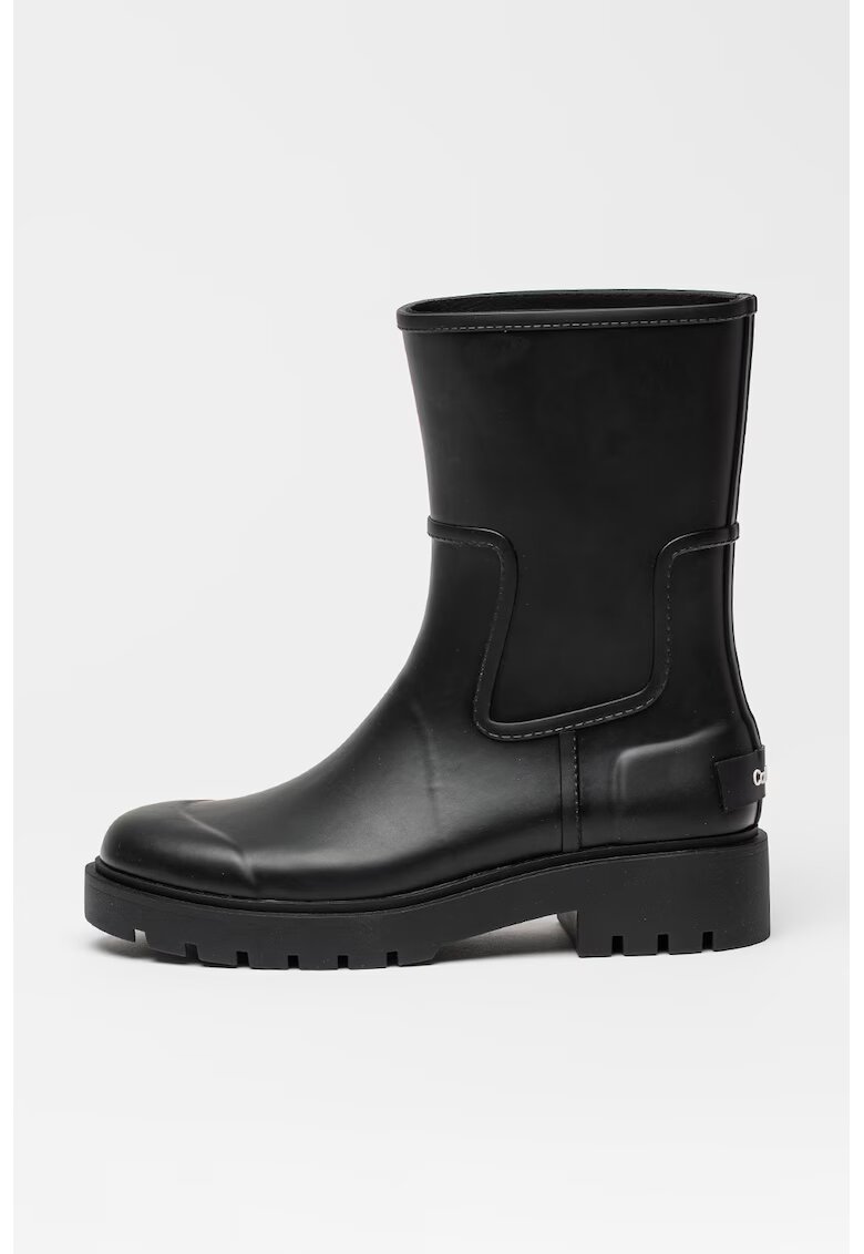 Calvin Klein Jeans Ghete de cauciuc cu toc - Negru