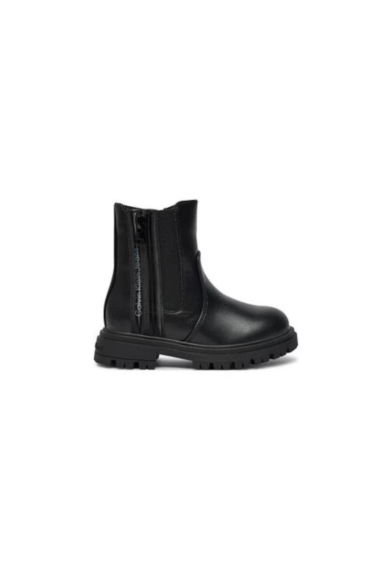 Calvin Klein Jeans Ghete pentru fete - 304425974 - piele ecologica - negru