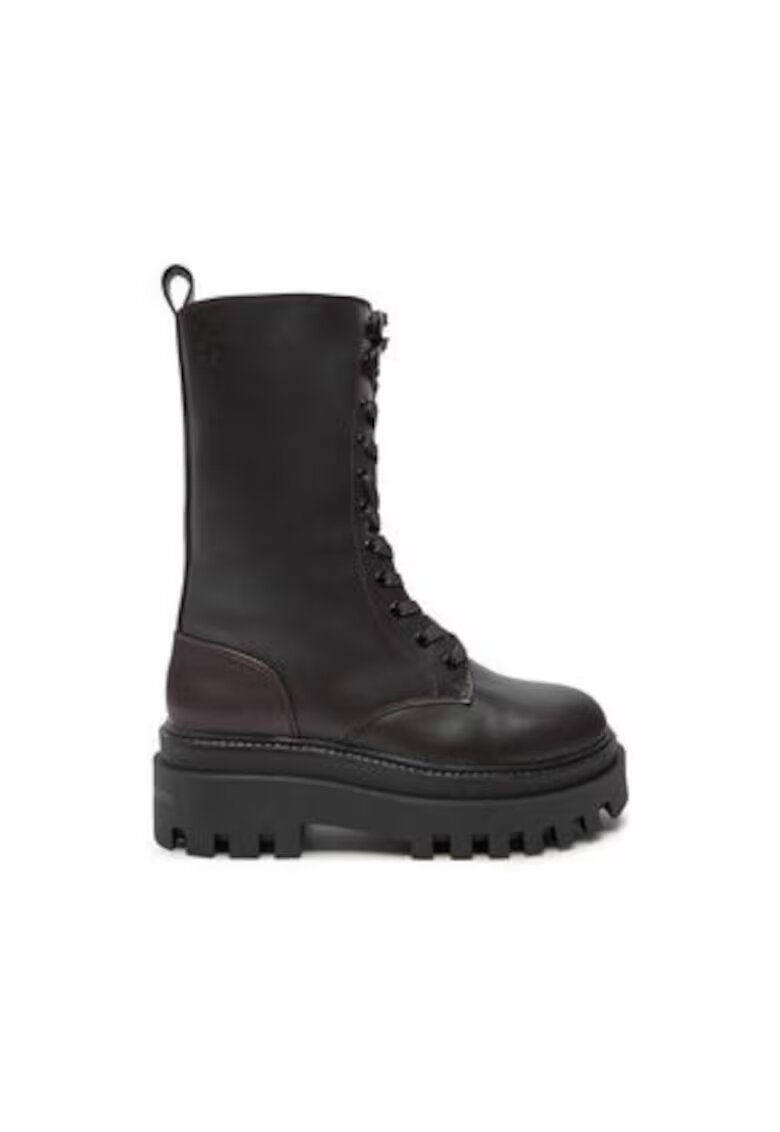 Calvin Klein Jeans Ghete piele naturala - maro - Maro
