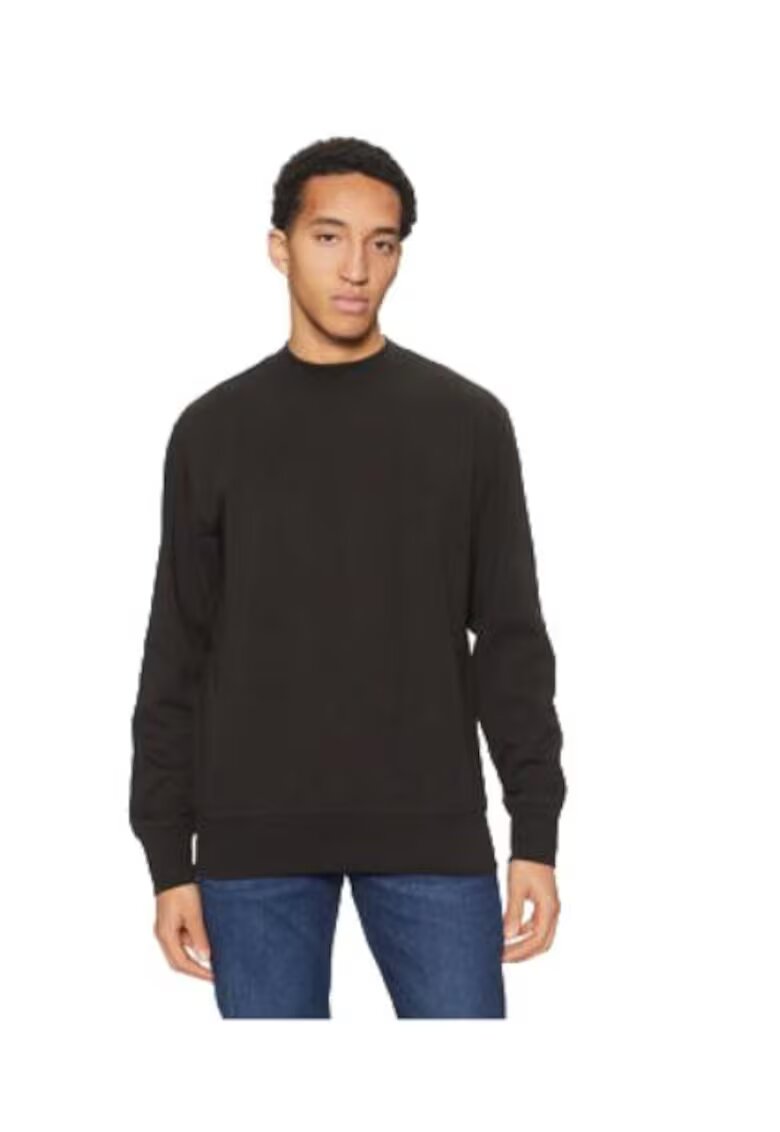 Calvin Klein Jeans Hanorac barbati - negru - bumbac - poliester - elastan - Negru
