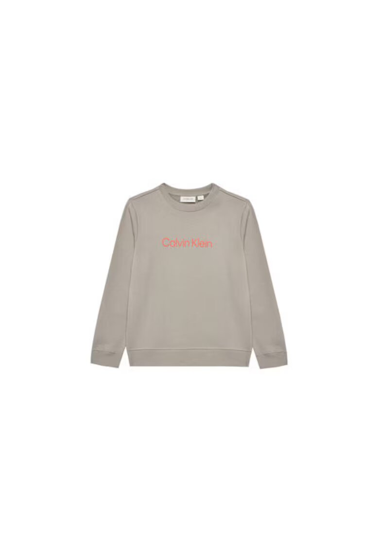 Calvin Klein Jeans Hanorac copii gri - bumbac - Gri