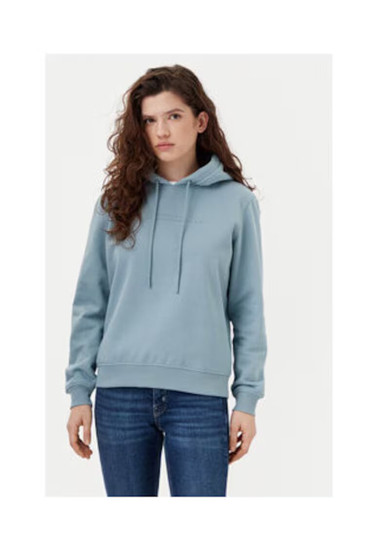 Calvin Klein Jeans Hanorac dama - albastru - bumbac/poliester -