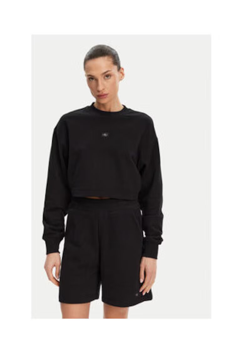 Calvin Klein Jeans Hanorac dama - negru - bumbac -