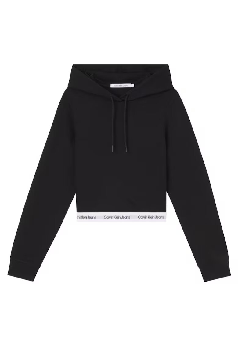 Calvin Klein Jeans Hanorac dama - Viscoza - Negru - Negru