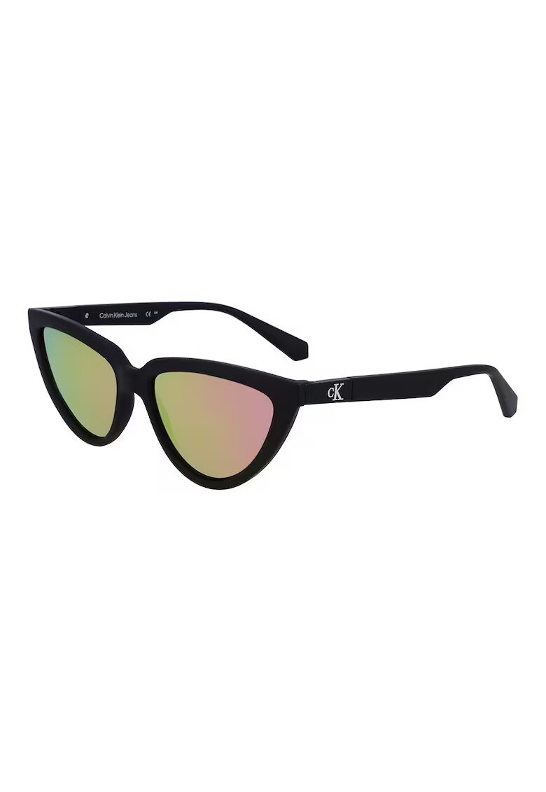 Calvin Klein Jeans Ochelari de soare cat-eye cu lentile oglinda