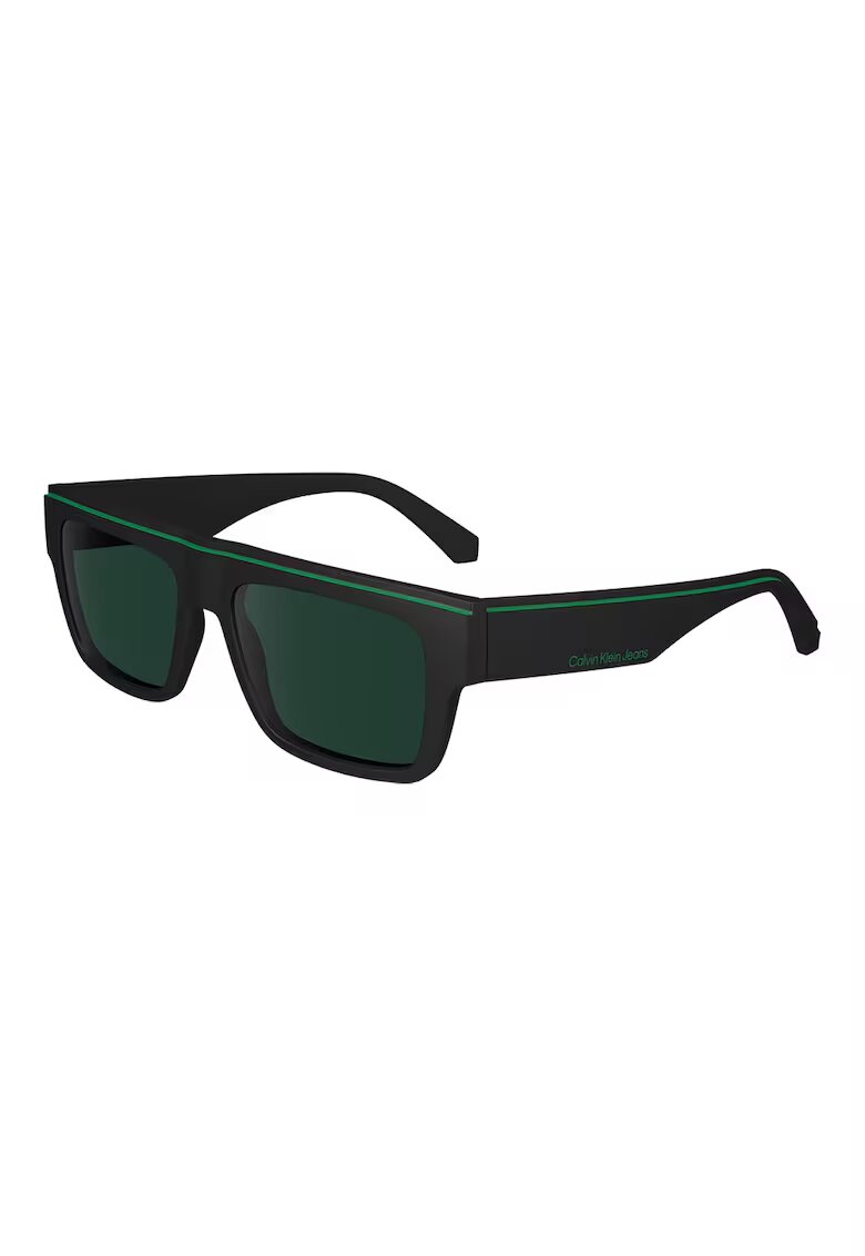 Calvin Klein Jeans Ochelari de soare dreptunghiulari - - Verde padure