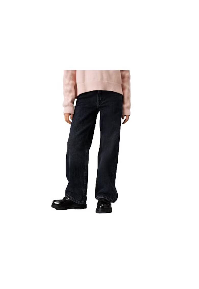 Calvin Klein Jeans Pantaloni copii - bumbac - Bleumarin