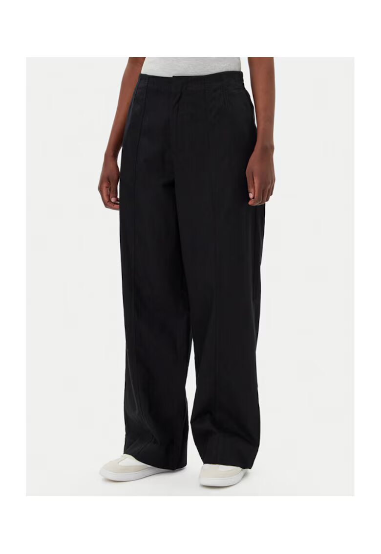 Calvin Klein Jeans Pantaloni dama - negru - bumbac/in -