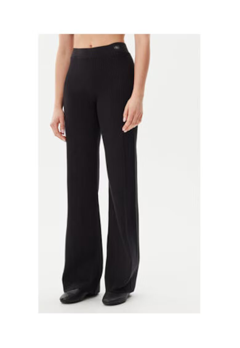 Calvin Klein Jeans Pantaloni dama - negru - bumbac/poliamida/elastan - Negru