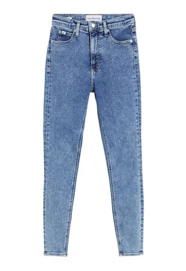 Calvin Klein Jeans Pantaloni J20J221769 1A4 denim culoare denim 1