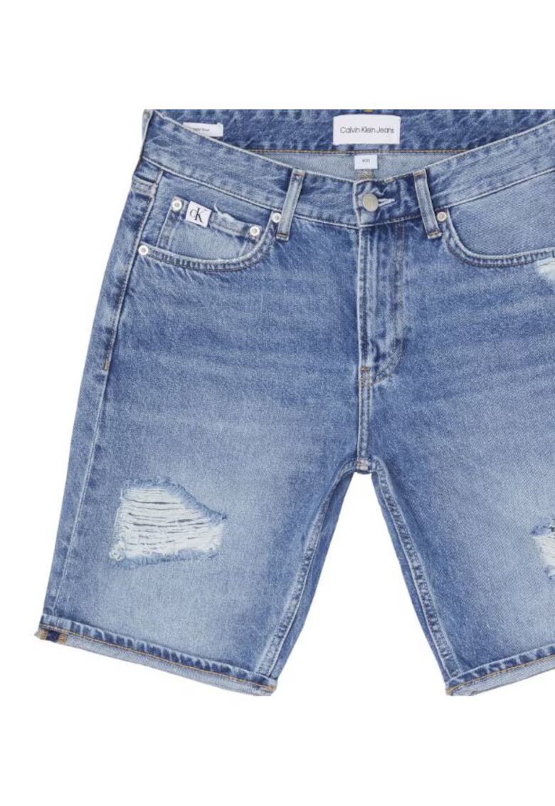 Calvin Klein Jeans Pantaloni Scurti Din Denim Regular Fit -